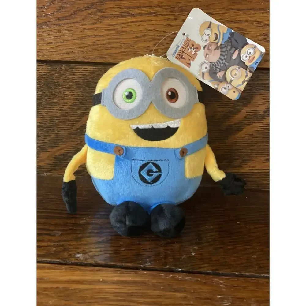 Despicable Me Minion Bob 6” Plush One Eye Green Brown NWT Stuffed Doll